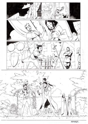 Dark Knights Of Steel #4 p.15 by Bengal