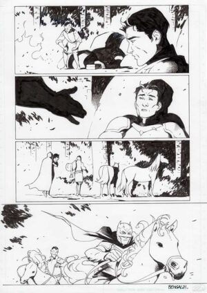 Dark Knights Of Steel #4 p.22 by Bengal