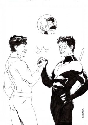 Nightwing #89 Variant Cover by Bengal