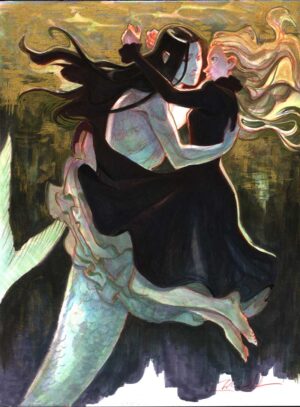 Underwater Embrace by Mindy Lee