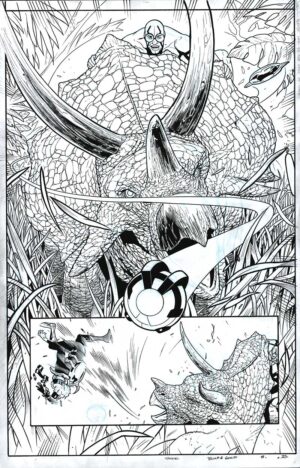 Blue and Gold #6 p.16 by Ryan Sook & Wade von Grawbadger