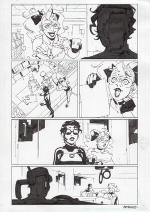 Catwoman #43 p.06 by Bengal