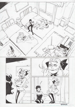 Catwoman #43 p.11 by Bengal