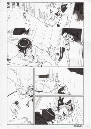 Catwoman #43 p.14 by Bengal