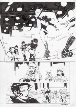 Catwoman #43 p.17 by Bengal