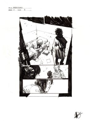 The Ambassadors #6 Prelim p.01 by Matteo Scalera