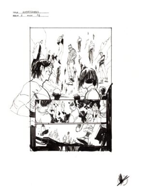 The Ambassadors #6 Prelim p.14 by Matteo Scalera