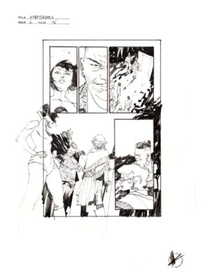 The Ambassadors #6 Prelim p.16 by Matteo Scalera