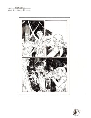 The Ambassadors #6 Prelim p.32 by Matteo Scalera