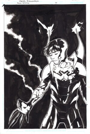 Blue Beetle #36 Cover by Rafael Albuquerque