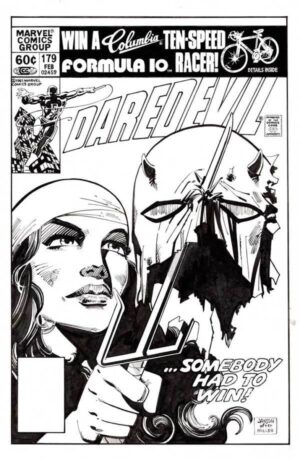 Daredevil #170 Recreation Cover by Klaus Janson