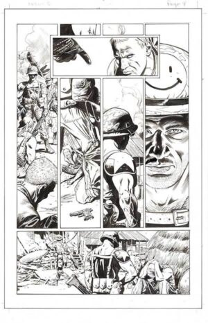 Before Watchmen: Comedian #5 p.09 by JG Jones