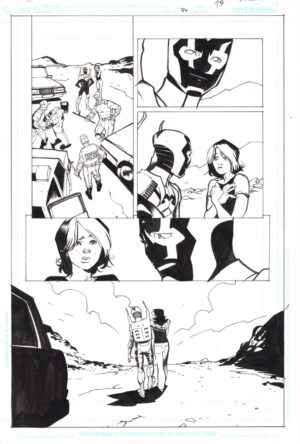 Blue Beetle #34 Page 19 by Rafael Albuquerque