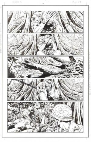 Before Watchmen: Comedian #5 p.17 by JG Jones