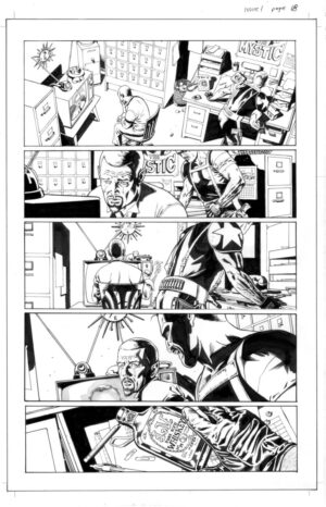 Before Watchmen: Comedian #1 p.18 by JG Jones