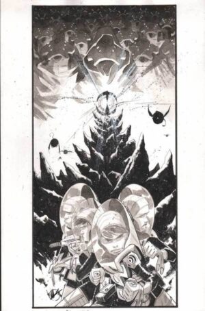 Black Science TPB v2 Cover by Matteo Scalera