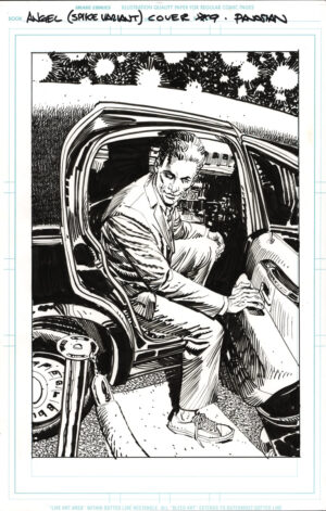 Angel #9 Cover (Spike Variant) by Dan Panosian