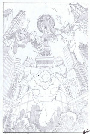 Emerald City Program Cover by Matteo Scalera