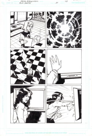 Blue Beetle #10 Page 1 by Rafael Albuquerque