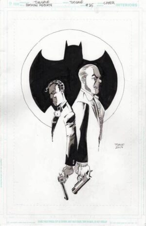 Batman Rebirth #25 by Tim Sale