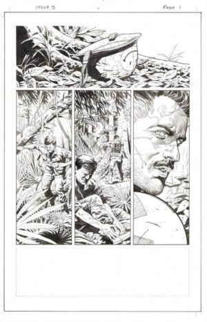 Before Watchmen: Comedian #5 p.01 by JG Jones