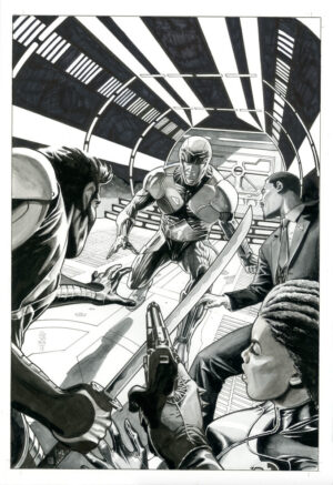 Unity X-O Manowar #3 Variant Cover by JG Jones