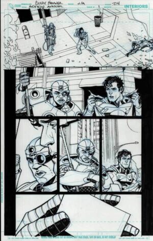 Action Comics #1 p.24 by Cully Hamner