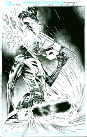 Empyre #4 Variant Cover by Alexander Lozano and Wade Von Grawbadger