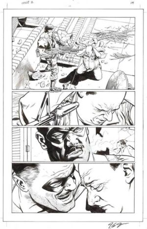 Before Watchmen: Comedian #2 p.14 by JG Jones