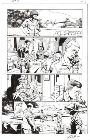 Before Watchmen: Comedian #2 p.16 by JG Jones