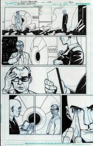 Action Comics #1 p.30 by Cully Hamner
