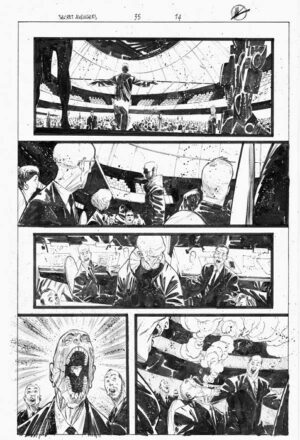 Secret Avengers Issue 35 Page 14 by Matteo Scalera