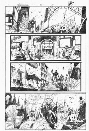 Secret Avengers Issue 35 Page 19 by Matteo Scalera