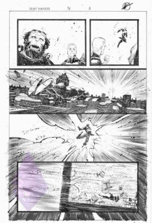 Secret Avengers Issue 36 Page 08 by Matteo Scalera
