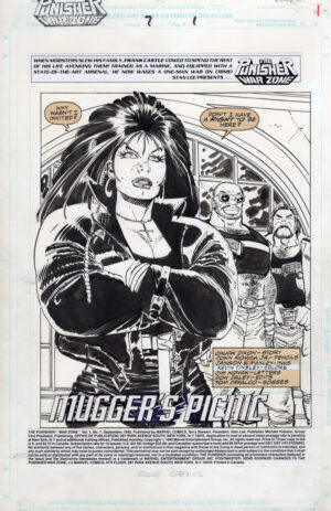 Punisher War Zone Issue 7 p.1 by Romita Jr. and Janson
