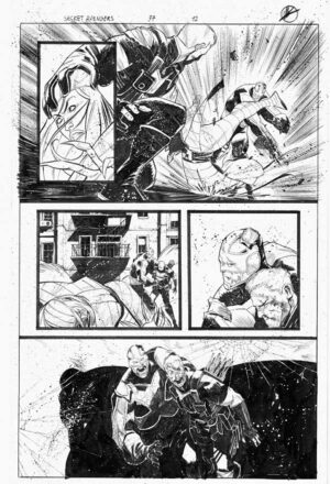 Secret Avengers Issue 37 Page 12 by Matteo Scalera