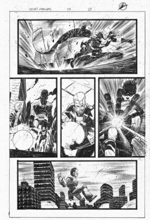 Secret Avengers Issue 37 Page 13 by Matteo Scalera