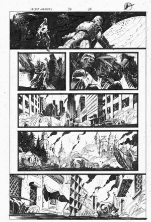 Secret Avengers Issue 37 Page 17 by Matteo Scalera