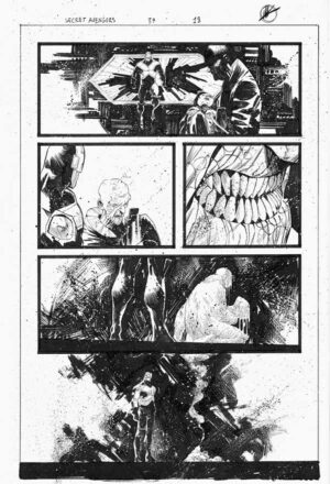 Secret Avengers Issue 37 Page 18 by Matteo Scalera