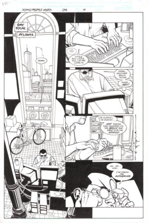 Domino: Perfect Weapon (Part 1) #1 p.10 by Brian Stelfreeze