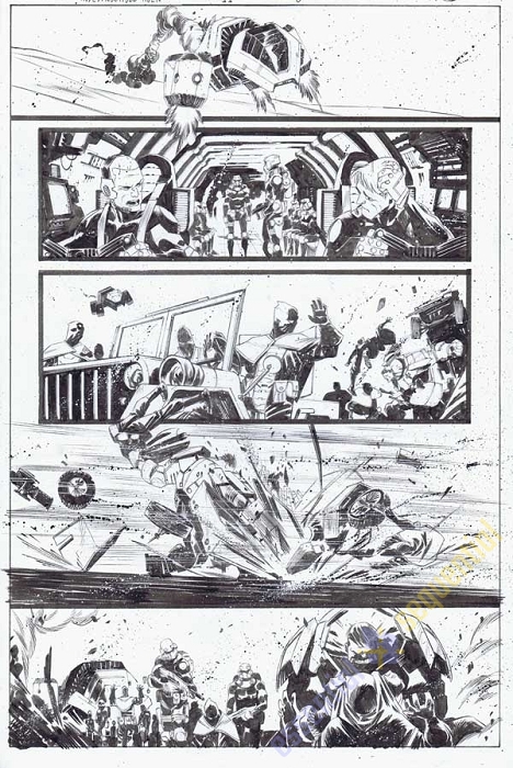 Indestructible Hulk #11 p.06 by Matteo Scalera