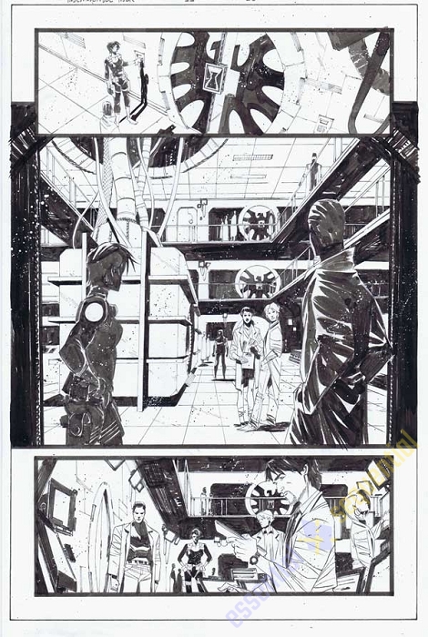 Indestructible Hulk #11 p.10 by Matteo Scarela
