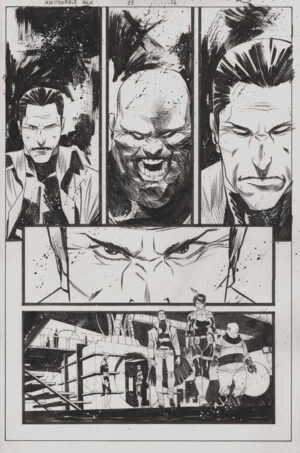 Indestructible Hulk #11 p.16 by Matteo Scalera