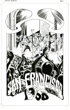 Captain America #701 p.12 by JG Jones