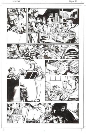 Before Watchmen: Comedian #6 p.08 by JG Jones