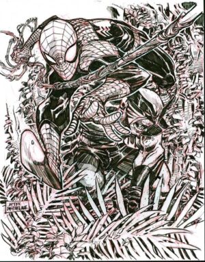 Spiderman #12 Cover Recreation by Eric Canete