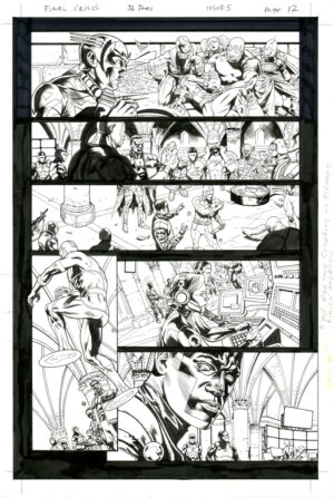Final Crisis #5 p.12 by JG Jones