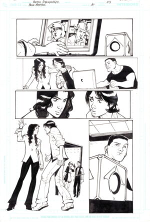 Blue Beetle #10 Page 3 by Rafael Albuquerque