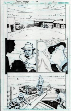 Action Comics #1 p.26 by Cully Hamner