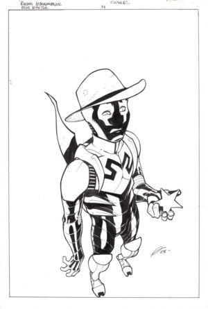 Blue Beetle #31 Variant Cover by Rafael Albuquerque